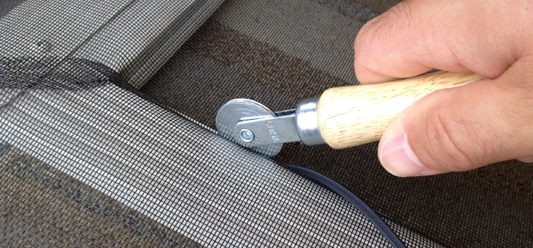 metal screen door repair in Delano